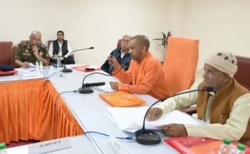 मुख्यमंत्री योगी ने ध्वजारोहण समारोह की तैयारियों का लिया जायजा, 25 नवंबर को होगा पीएम मोदी का आगमन